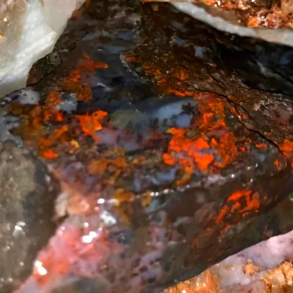 Vibrant Multicolor Stone
